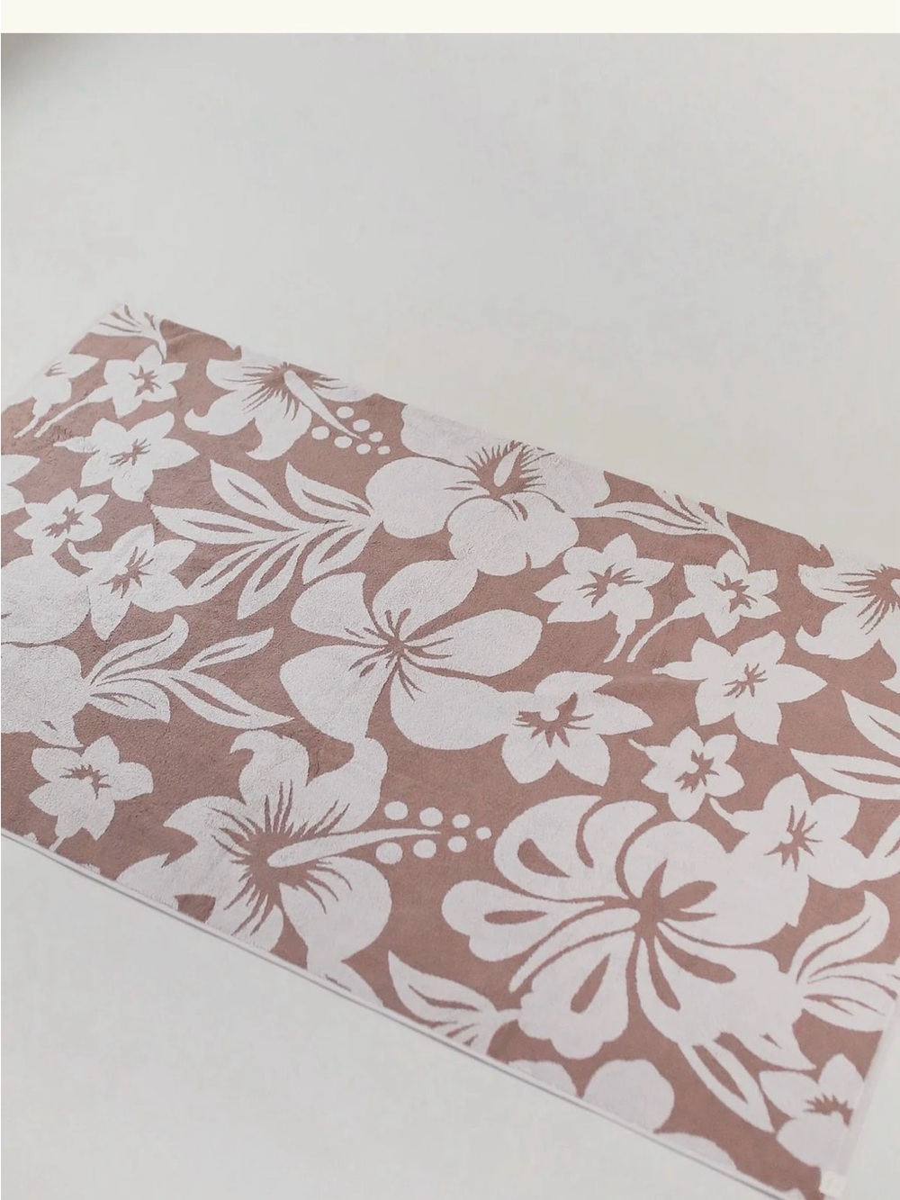 acacia swimwear Pink Floral Wrap Scarf